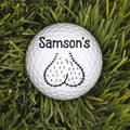 If Found Return To This Guy Custom Face Golf Balls, Funny Golf Balls, Christmas Golf Gift