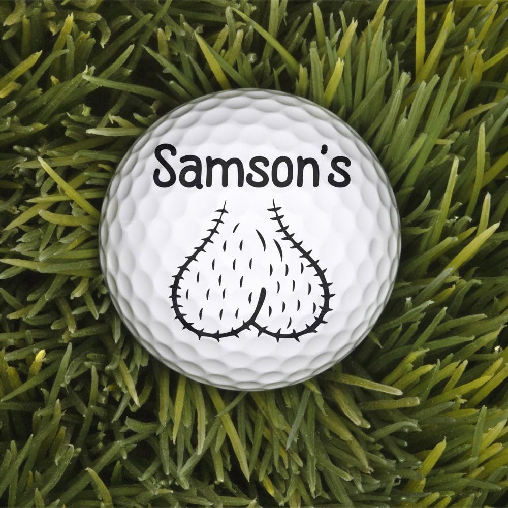 If Found Return To This Guy Custom Face Golf Balls, Funny Golf Balls, Christmas Golf Gift