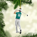 Personalized Golf Bag Ornaments, Golf Keychain, Golf Accessories, Gift For Golfers