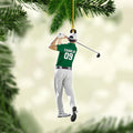 Personalized Golf Bag Ornaments, Golf Keychain, Golf Accessories, Gift For Golfers