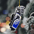 Personalized Golf Ornaments, Golf Keychain, Golf Accessories, Gift For Golf Lover