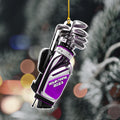 Personalized Golf Ornaments, Golf Keychain, Golf Accessories, Gift For Golf Lover