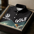 I Made A Bogey On Every Hole Golf  Polo Shirt, Funny Mens Golf Polo, Golf Apparel For Men