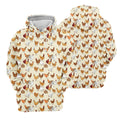 Chicken Family Funny Womens Golf Polo Shirt, Chicken Lover Gifts, Custom Ladies Golf Shirt