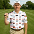 Funny Men Golf Polo Shirt, Fun Golf Polos, Humorous Golf Shirts, Dad Golf Gift, Best Dad Ever