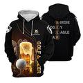 Golf And Beer Custom Women's Funny Graphic Golf Polo Shirt, Custom Ladies Golf Shirt
