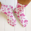 Funny Flamingo Coconut Men Golf Socks, Pink Flamingo Socks, Best Socks For Men, Funny Dad Gifts