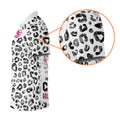 I Asked God For Partners In Crime He Sent Me My Crazy Golfing Friends Leopard Print Golf Shirt, Fun Womens Golf Shirts