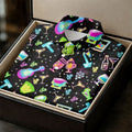 Neon Cocktail Party Pattern Design Hawaiian Golf Shirt, Golf Shirts For Men, Polo Shirts For Men