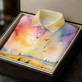 Watercolor Witch Gathering Halloween Golf Polo Shirt, Printed Golf Shirts, Golf Polo Shirts For Men