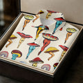 Funny Mushroom Legs Pattern Golf Polo Shirt, Printed Golf Shirts, Golf Polo Shirts For Men