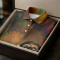 Monkey Gentleman Vintage Oak Hawaiian Golf Polo, Golf Tops For Women, Golfing Apparel