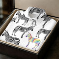 Rainbow Zebra Be Yourself Pride Month Support Golf Tops For Men, LGBT Community Polo Shirts For Men