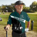 Weapons Of Grass Destruction Custom Men's Golf Polo Shirt, Funny Golf Shirt, Dad Golf Gift