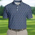 Rabbit Couple Naughty Position Men's Funny Golf Shirts, Valentines Golf Gift, Golf Shirts For Men