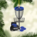 Personalized Disc Golf Ornaments, Golf Keychain, Golf Accessories, Gift For Golf Lover