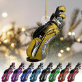 Custom Golf Bag Ornaments, Golf Keychain, Golf Accessories, Gift For Golf Lover