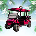 Personalized Golf Cart Ornaments, Golf Keychain, Funny Golf Accessories, Gift For Golf Lovers