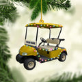 Personalized Golf Cart Ornaments, Golf Keychain, Funny Golf Accessories, Gift For Golfers