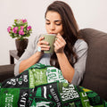 World's Okayest Golfer Blanket, Golf Blanket, Gift For Golfers, Golf Gift Ideas