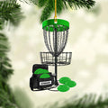 Personalized Disc Golf Ornaments, Golf Keychain, Golf Accessories, Gift For Golf Lover