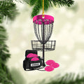 Personalized Disc Golf Ornaments, Golf Keychain, Golf Accessories, Gift For Golf Lover