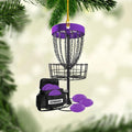 Personalized Disc Golf Ornaments, Golf Keychain, Golf Accessories, Gift For Golf Lover