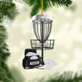 Personalized Disc Golf Ornaments, Golf Keychain, Golf Accessories, Gift For Golf Lover
