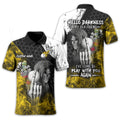Hello Darkness My Old Friend Golf Polo - Gift For Golfer