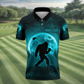 Bigfoot Golf Polo - Gift For Dad
