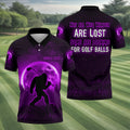 Bigfoot Golf Polo - Gift For Dad