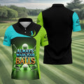 Always Wash Your Balls Golf Polo