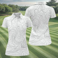 White Sleeveless Women's Golf Polo