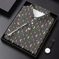Funny Golf Lesson Alligator Pattern Polo Shirt, Golf Shirts For Men, Mens Golf Apparel