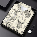 Vintage Donkey Sketch Pattern Hawaiian Golf Polo Shirt, Hawaiian Golf Shirt, Golf Shirts For Men
