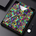 Colorful Abstract Golf Pattern Polo Shirt, Mens Golf Shirts, Hawaiian Golf Shirt