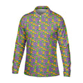 Funny Mardi Gras Adult Humor Men's Golf Polo Shirt, Fun Golf Shirt For Men, Funny Golf Shirt