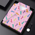 Funny Adult Novelty Pink Pattern Golf Shirt, Mens Polo Shirts, Golf Apparel For Men