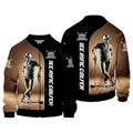 Teerific Skeleton Golfer Custom Golf Shirt, Personalized Golf Shirt, Unique Gift For Golfer