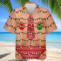 Merry Christmas Quote Tie Christmas Golf Shirt, Mens Golf Shirts, Polo Shirts For Men