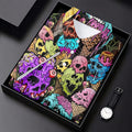 Melting Skull Ice Cream Halloween Golf Shirt, Golf Apparel For Men, Mens Golf Shirts