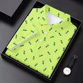 The Best Dad By Par Doodle Pattern Father's Day Golf Shirt, Golf Gift For Dad
