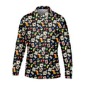 Slot Machine Lucky Shirt, Fun Men's Golf Polos, Hawaiian Golf Shirts, Golfing Apparel
