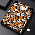 Halloween Skull Pumpkin Pattern Golf Polo Shirt, Ladies Golf Tops, Golf Shirts For Women