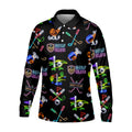Neon Golf Clubs Golf Shirt, Funny Golf Shirt, Couple Golf Shirt, Matching Golf Shirt, His And Hers Golf Shirts