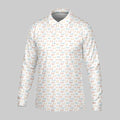 Funny Men's Golf Polo Shirt, White Polo Shirt Mens, Christmas Golf Gift, Golfing Apparel