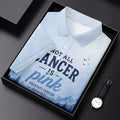 Not All Cancer Is Pink Prostate Cancer Polo Shirt, Mens Golf Polo, Printed Golf Shirts