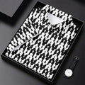 Chess Board Pattern Hawaiian Golf Shirt, Chess Lover Gift Women's Golf Tops, Ladies Golf Shirts