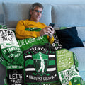 World's Okayest Golfer Blanket, Golf Blanket, Gift For Golfers, Golf Gift Ideas