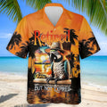 Funny Retirement Parrot Beach Vacation Golf Shirt, Mens Golf Polo, Printed Golf Shirts